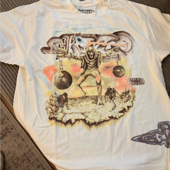 Travis Scott Utopia Tour Skitzo Circus Size Men’s XL BRAND NEW - Picture 1 of 3